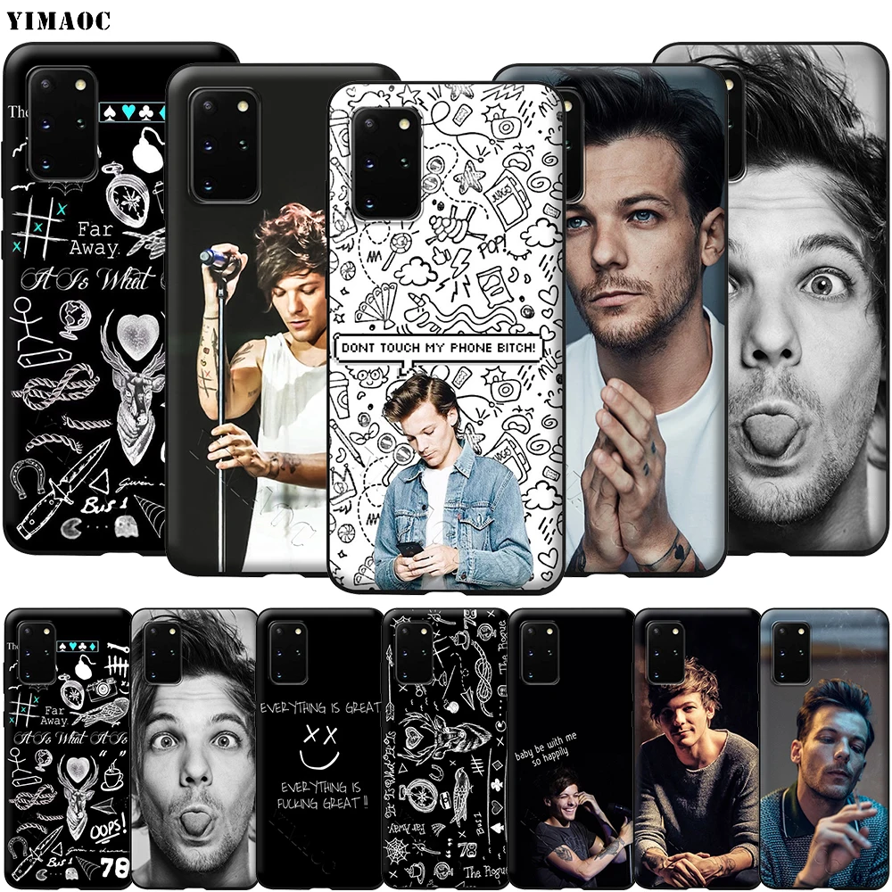 Мягкий силиконовый чехол YIMAOC Louis Tomlinson для Samsung Galaxy S6 S7 S10e Edge S8 S9 Plus A3 A5 A6 A7 A8 A9 J6 Note 8 9