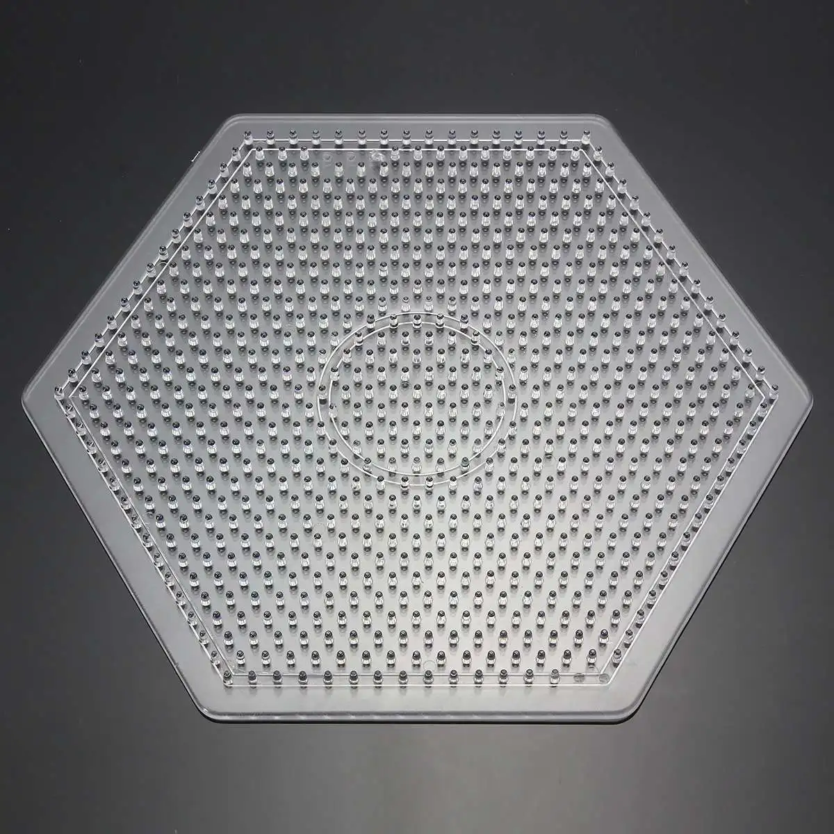 Хама бусина Pegboard квадратной формы Perler Beads большой прозрачный квадратный дизайн доска недавно головоломка Тамплиер для творческой развивающей игрушки