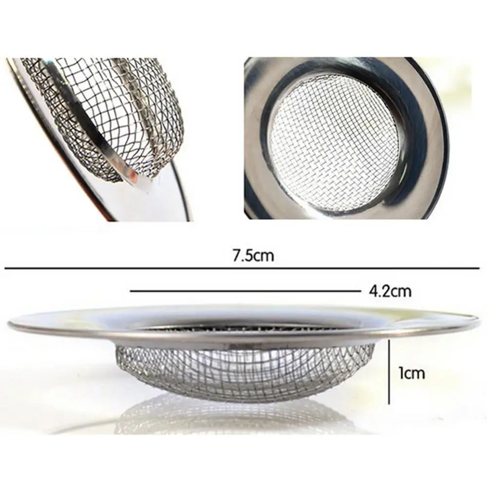 Сетчатый фильтр для раковины из нержавеющей стали стопор слива ванны ловушка