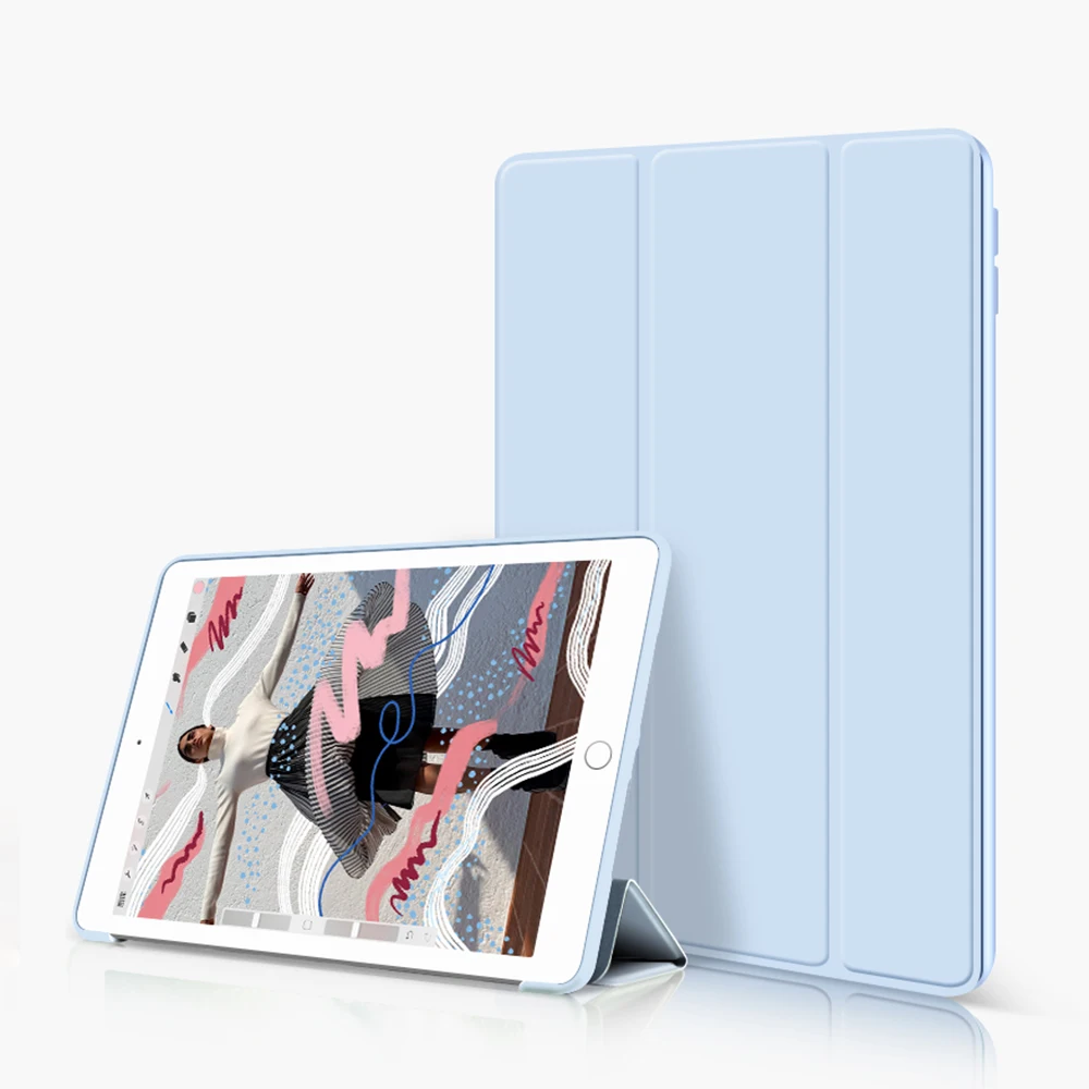 Мягкий силиконовый чехол для Tablet IPad Mini 5 2019 релиз A2133 A2124 A2125 A2126 Funda стенд Смарт