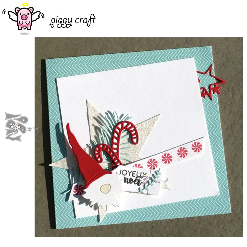 Металлические Вырубные штампы вырезанные формы карликовый Санта гном