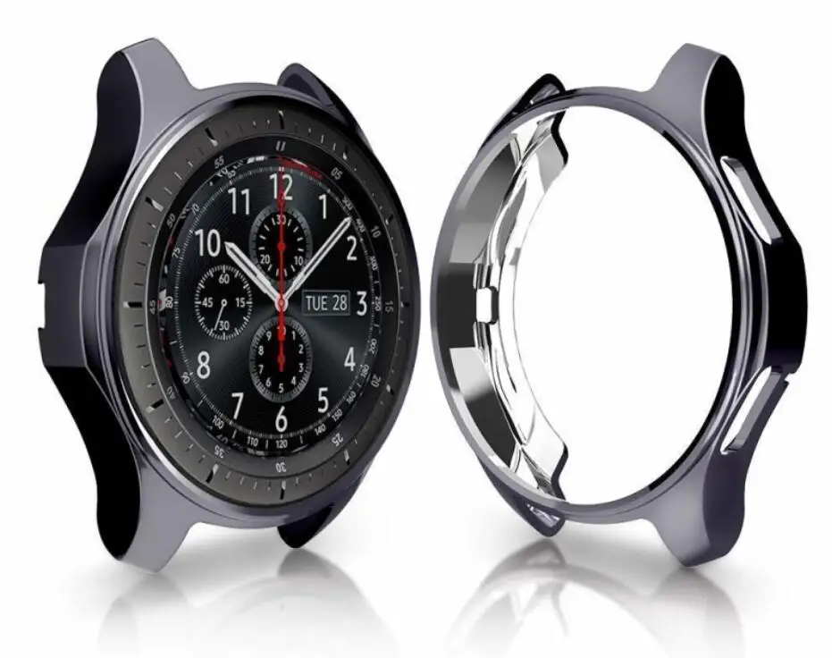 Мягкий защитный из ТПУ чехол Frontier galaxy watch 46 мм 42 мм защитный чехол-бампер для samsung gear S3