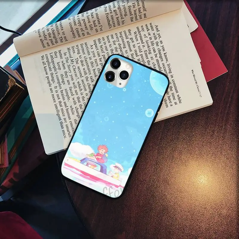 

Anime Goldfish on the Cliff Phone Case for iPhone 11 12 pro XS MAX 8 7 6 6S Plus X 5S SE 2020 XR Soft silicone