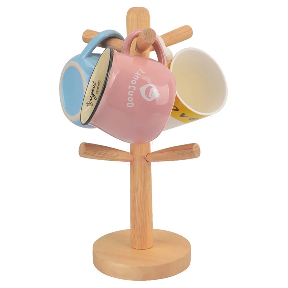 Деревянный подстаканник для кухни подвесная стойка сливных чашек в