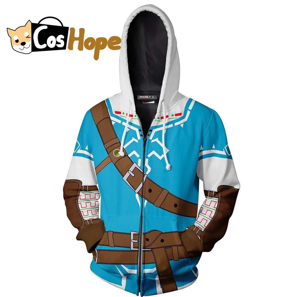 &quotСказка о джелда&quot костюм ссылка с капюшоном свитер Hyrule воинов пальто на