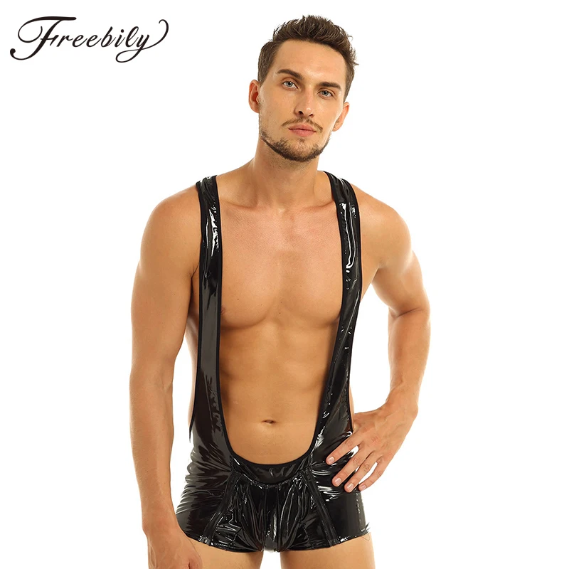 Сексуальное мужское нижнее белье Wetlook ночная вечеринка Клубная одежда костюмы из