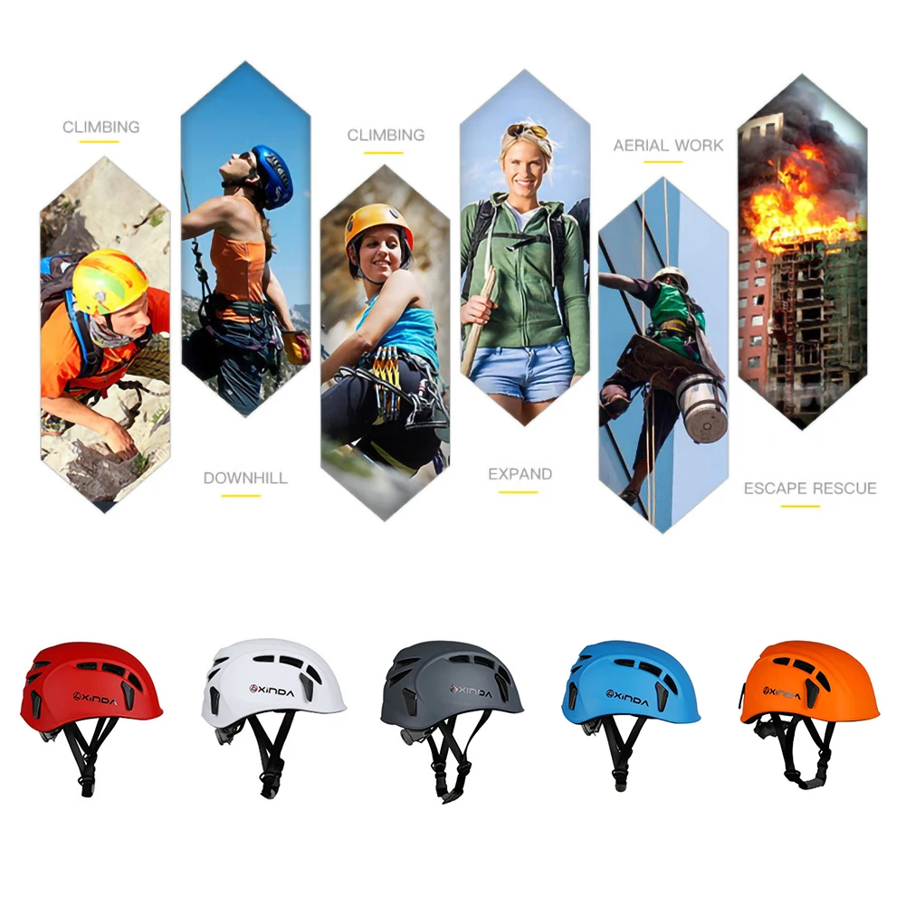 Уличный шлем альпинизм спуск горное спасательное оборудование дополнительный