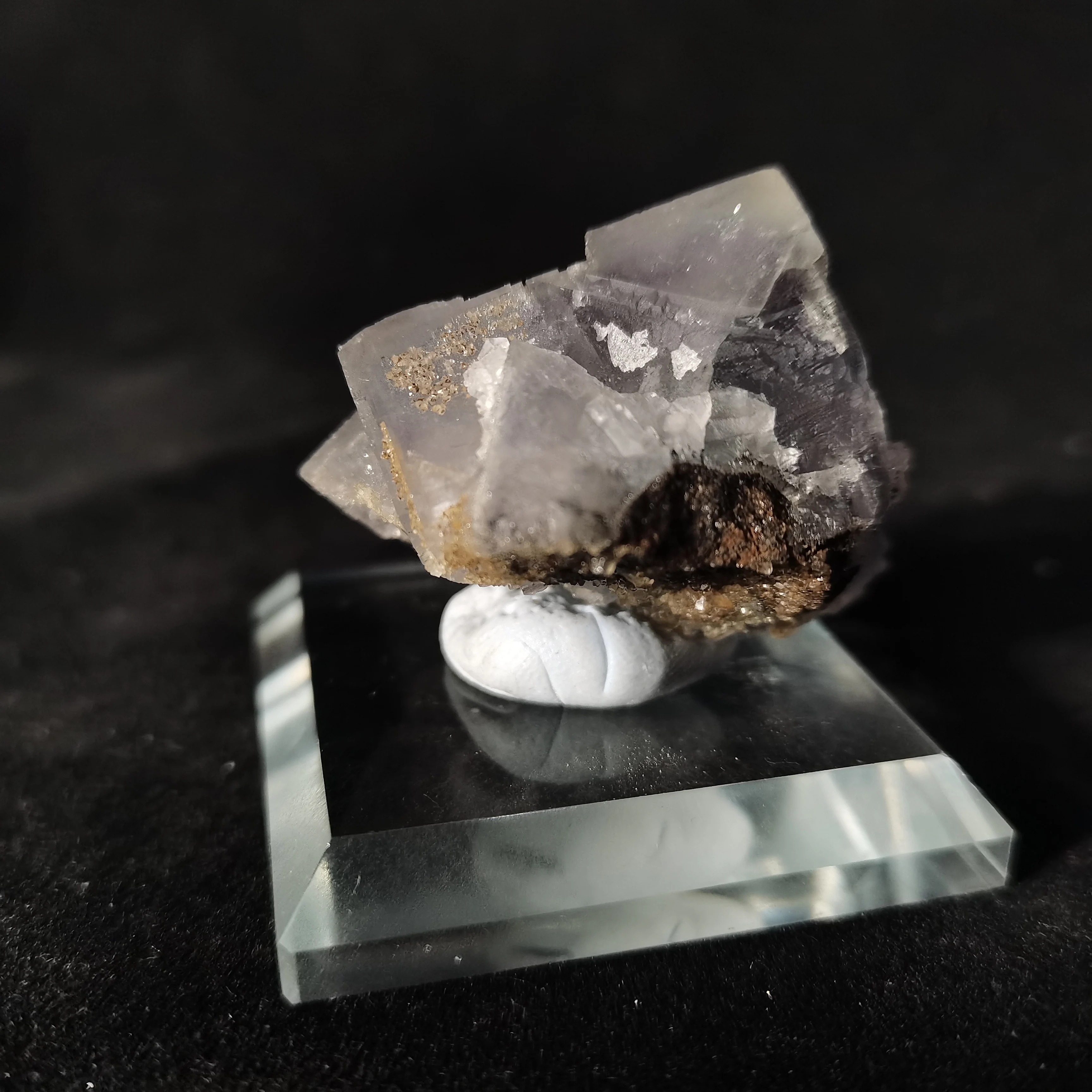 

54.0gNatural fluorite mineral crystal, crystal cluster quartz mineral specimen, quartz crystal.