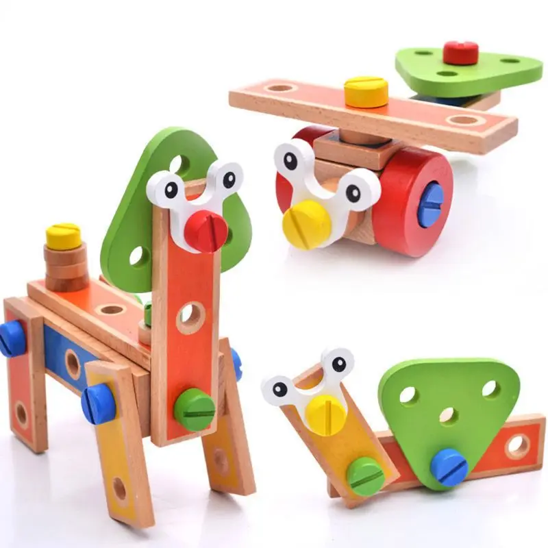 

Деревянная игрушка-головоломка для детей