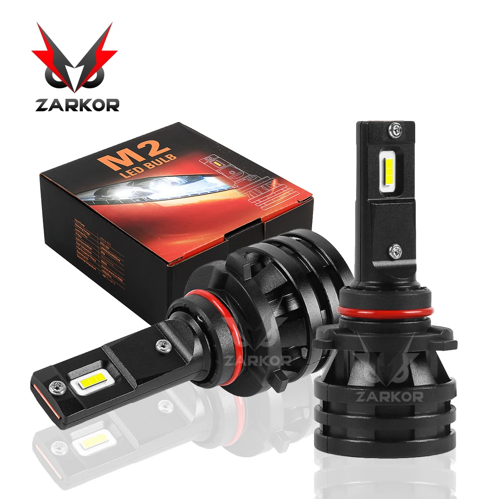 Автомобильная светодиодная фара Zarkor h13 H4 H7 H11 55 Вт 12000 лм M2 9005 9006 H13 9004 9007|Передние