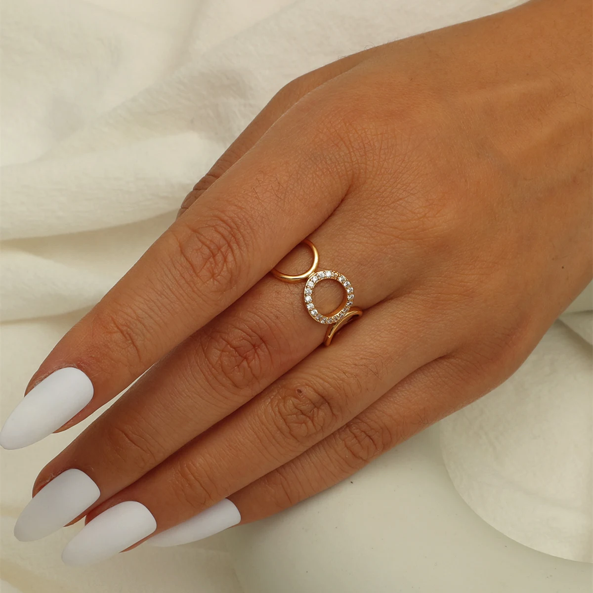 

MOREDEAR модное Открытое кольцо дизайн Милая Мода Любовь ювелирные изделия для женщин молодая девушка