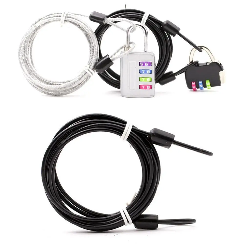 100 см стальной замок для велосипеда трос с несколькими и/электрическими