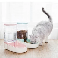 bucket type pet automatic drinking water feeder large capacity separated type suitable for cat and dog feeders water dispenser
