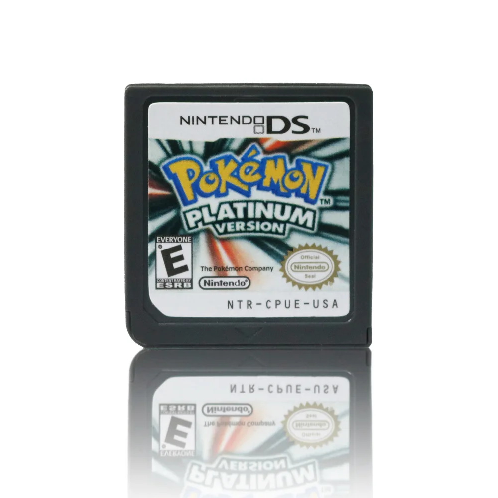 DS Pokemon Platinum Diamond Version жемчужная версия сердцебиения Золотая Soulsilver Версия игры