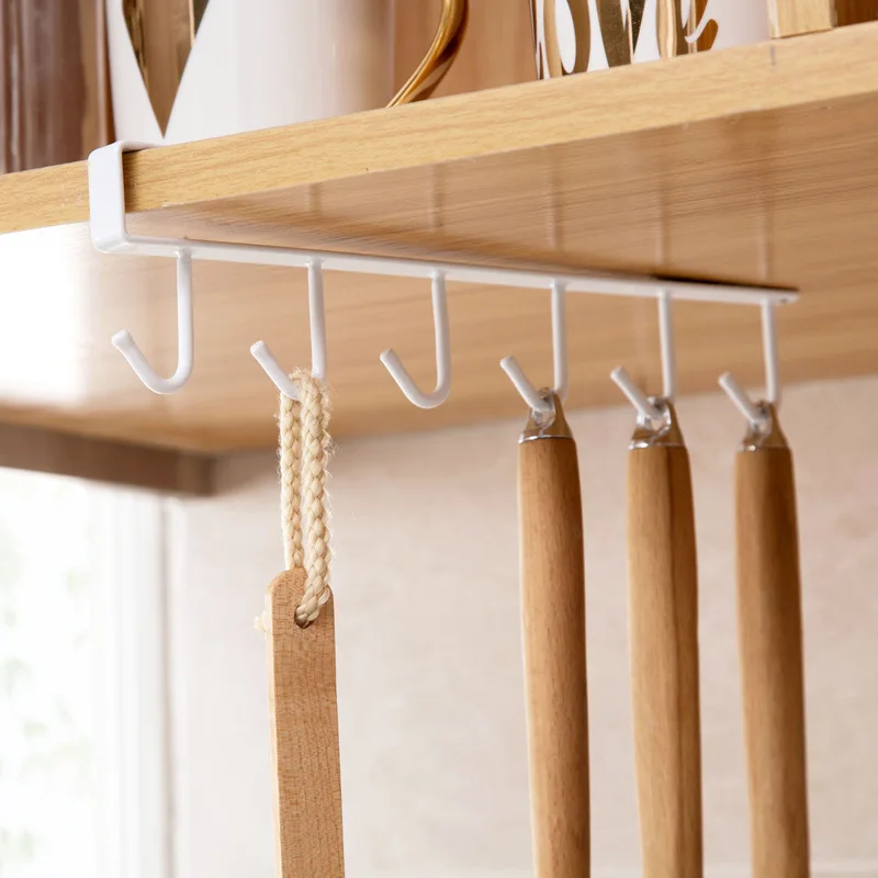 

Multifunctional and sturdy load-bearing capacity, perforated storage rack free cap paper rack kitchen iron hanger-1 piece