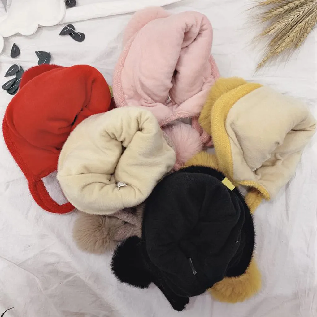 Новый 2019 детская зимняя шапка из натурального меха с помпоном для детей узор в