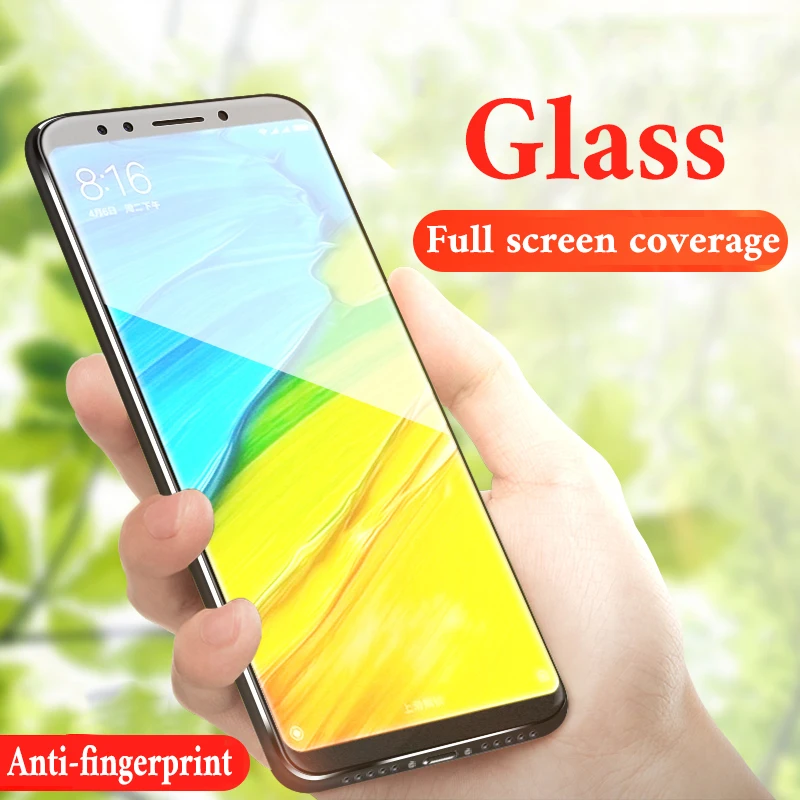 3D закаленное стекло для Xiaomi Redmi Note 5 Pro Plus полное покрытие протектор экрана 5A