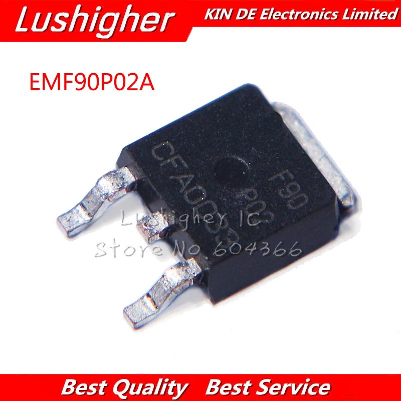 

10pcs F90P02 TO-252 EMF90P02A TO252 EMF90P02 SOT New Original