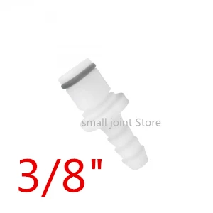 Оранжевый 1/8 ”1/4” 3/16 ”5/16” 3/8 ”CPC Тип быстроразъемный шланг мужской быстроразъемный соединитель без клапана - Цвет: Оранжевый