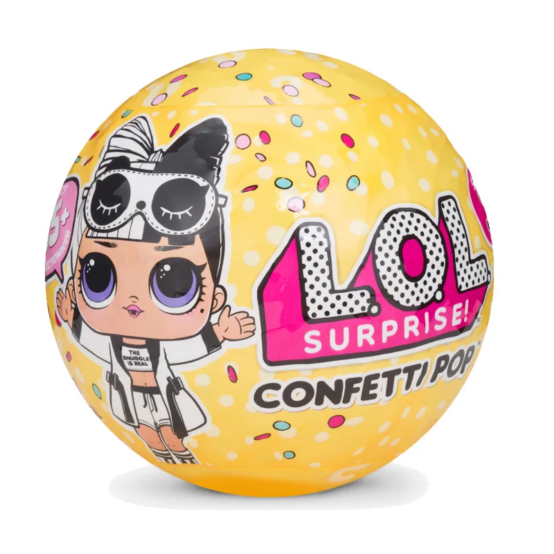 Подлинный оригинальный сюрприз музыка мяч кукла глухая коробка снос Музыка для