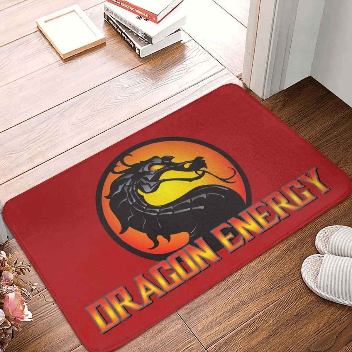 

Дверной коврик Kanye - Dragon Energy, коврик для ванной, нескользящий прочный ковер для входа, гостиной, дома, ванной, прихожей, крыльца