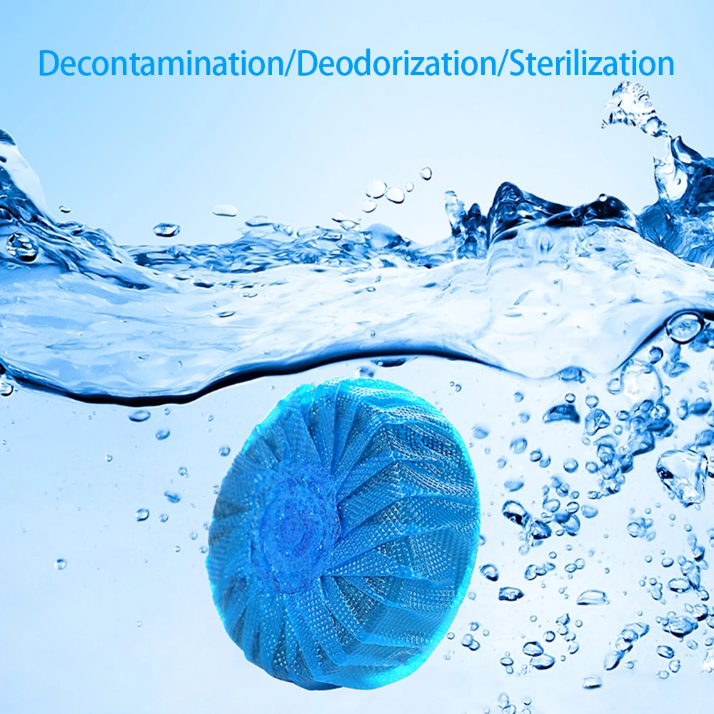 Автоматический очиститель унитаза с синими пузырями Bao Волшебный в бутылке