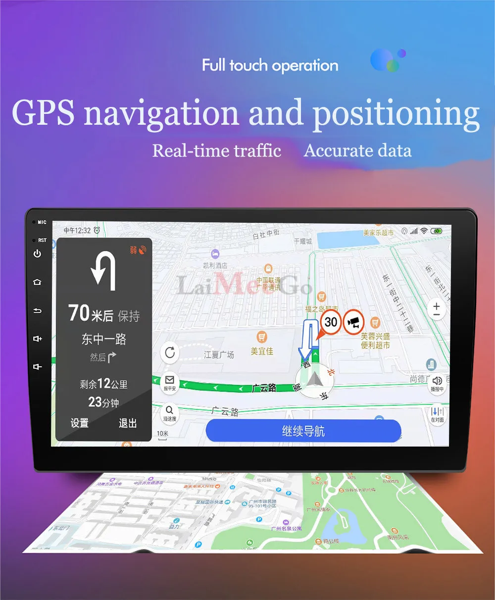 9 дюймовый Автомобильный HD сенсорный экран Bluetooth Android стерео плеер 2 Din радио GPS