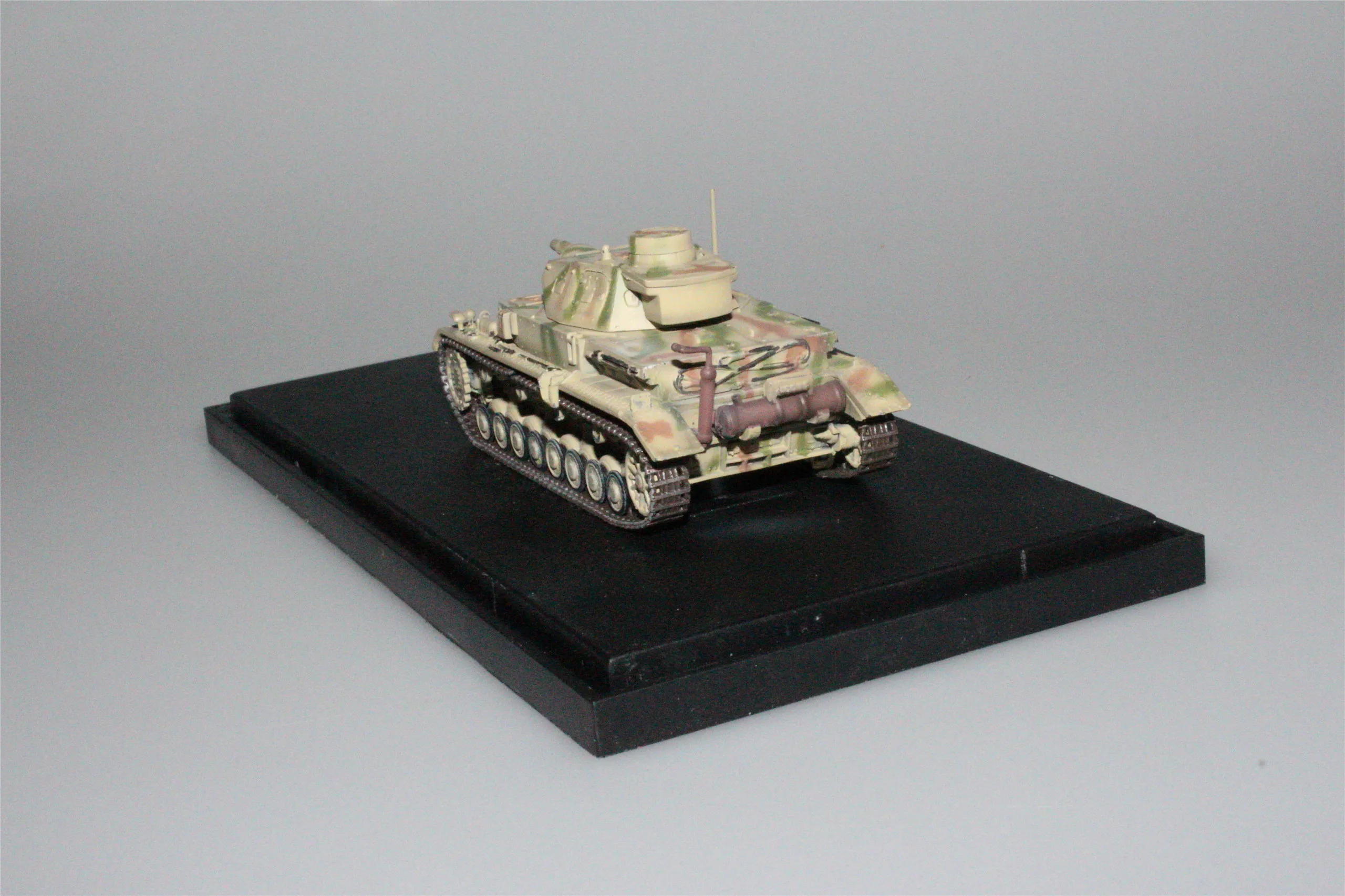 Modelo de tanque militar fundido a presi&oacute;n, escala 1:72, WWII Panzerkampfwagen IV, juguete para regalo de colecci&oacute;n-1
