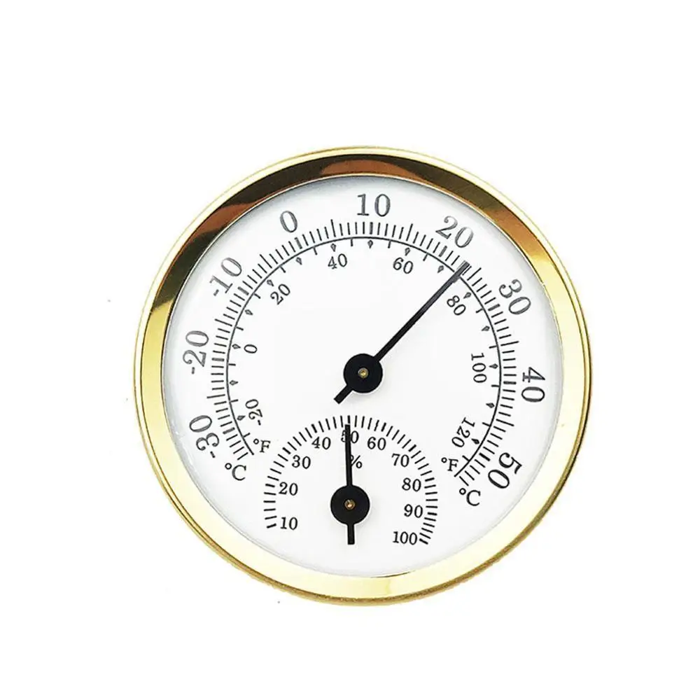Бытовой мини-термометр из алюминиевого сплава настенный Измеритель температуры