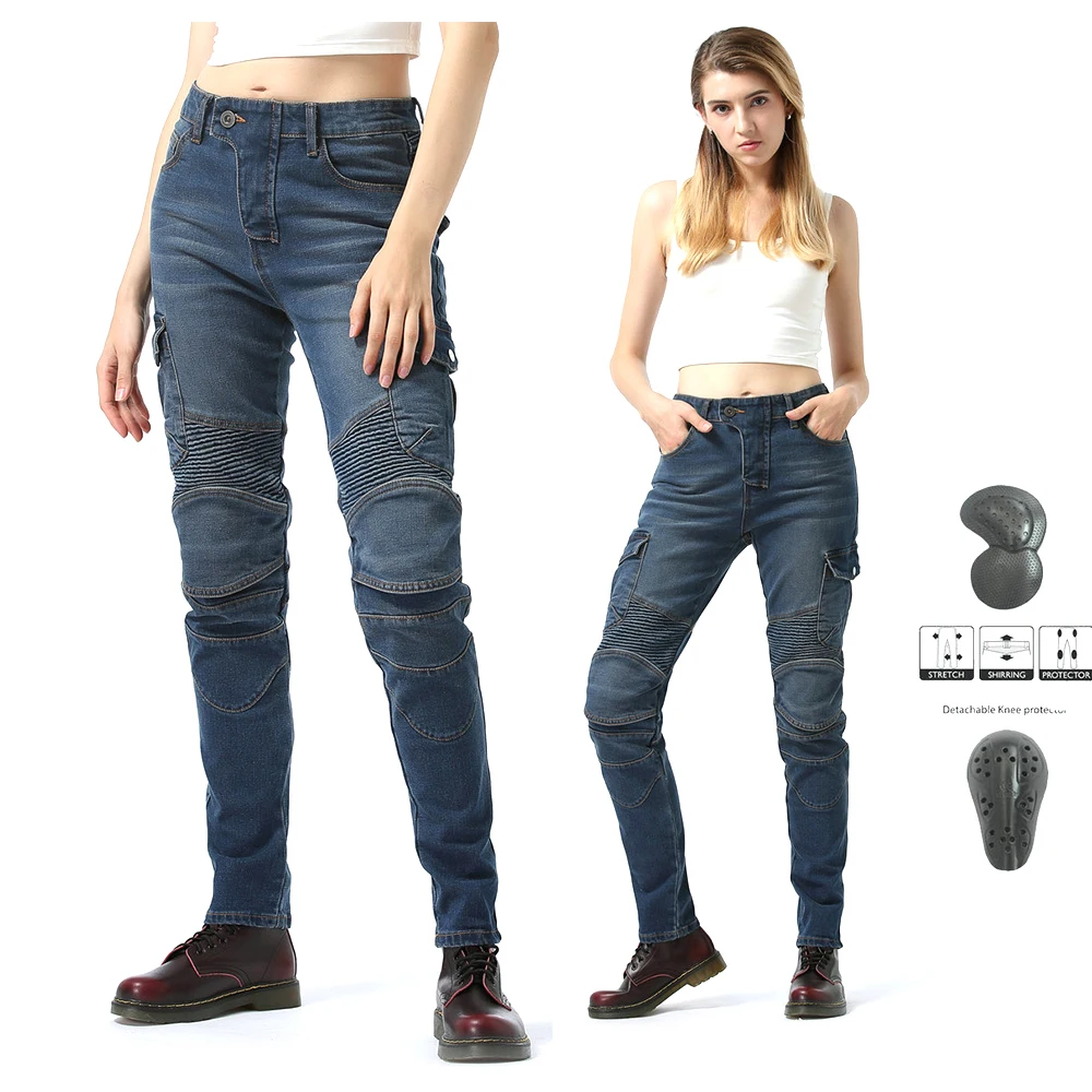 

Мотоцикл Штаны женские Ветрозащитный Защитное снаряжение внедорожные мотоциклетные женские Штаны для езды на мотоцикле, Лидер продаж