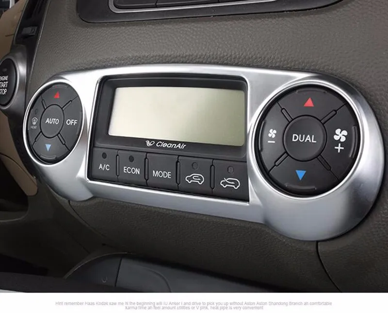 Автомобильный Стайлинг Abs хром автомобильные чехлы центральной консоли панель