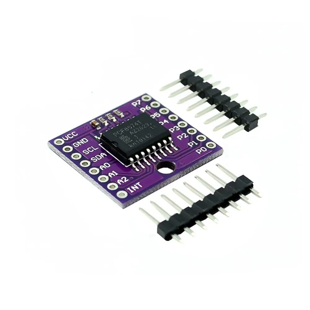10 шт./лот PCF8574T I2C bus 8-битный пульт дистанционного ввода/вывода модуль расширения