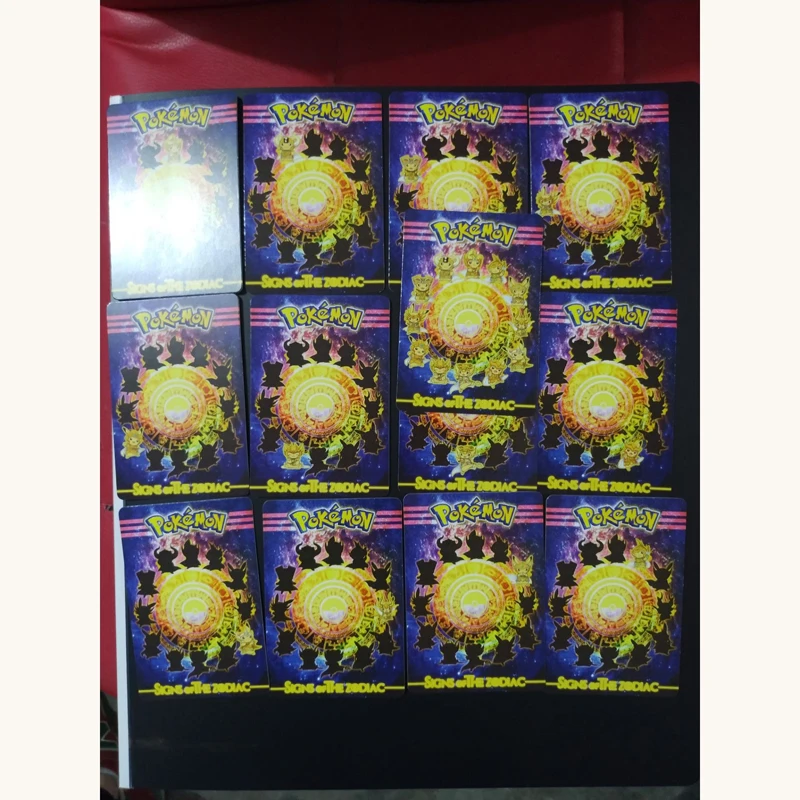 13 шт. фотовспышка в виде покемона|Коллекционные игральные карты| |