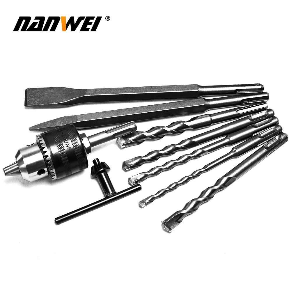 

NANWEI 21V MAX Hammer Drill Kit Brushless 3-Speed