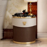 luxury elegant style table de chevet nuit hotel bedside table bedroom vitrinas nightstand with drawers