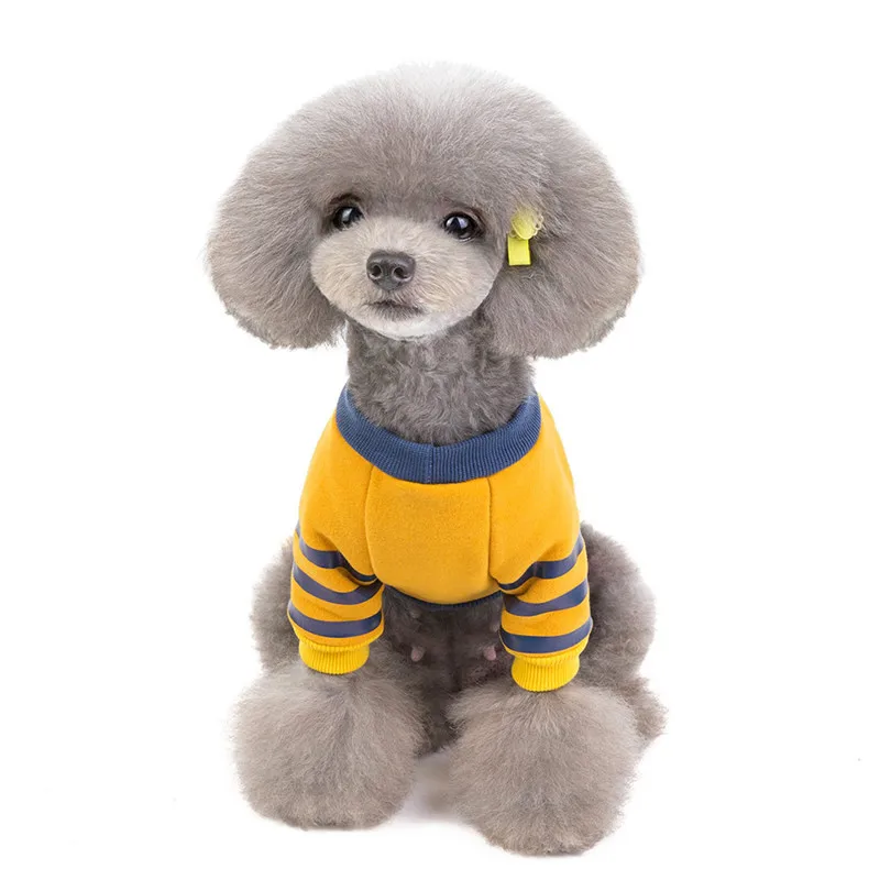 Осень зима худи для домашних собак пальто маленькой собаки одежда свитер