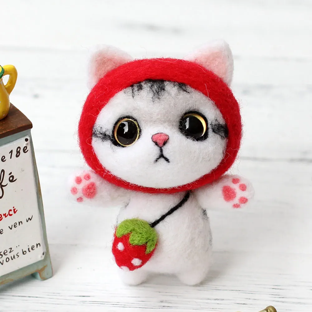 Набор для шитья кукол сделай сам посылка из войлока шерстяной войлочный набор