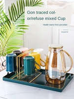 creative ceramic mug colorful water mug set household teacup simple water mug coffee mug cute cup