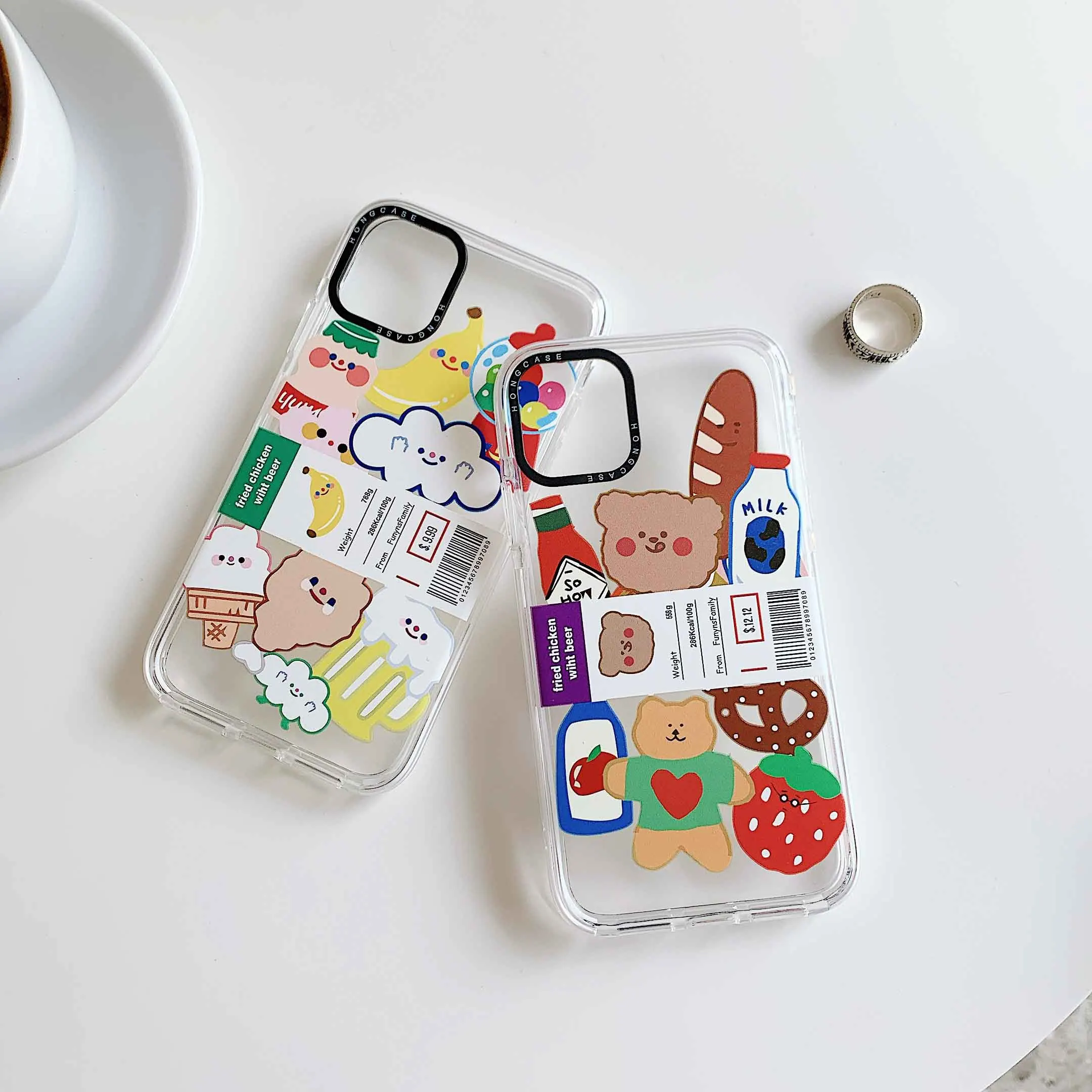 Чехол для телефона с милым медведем huawei p30 p40 pro mate 30 лазерный чехол iphone 11 max 7 8 plus x xs