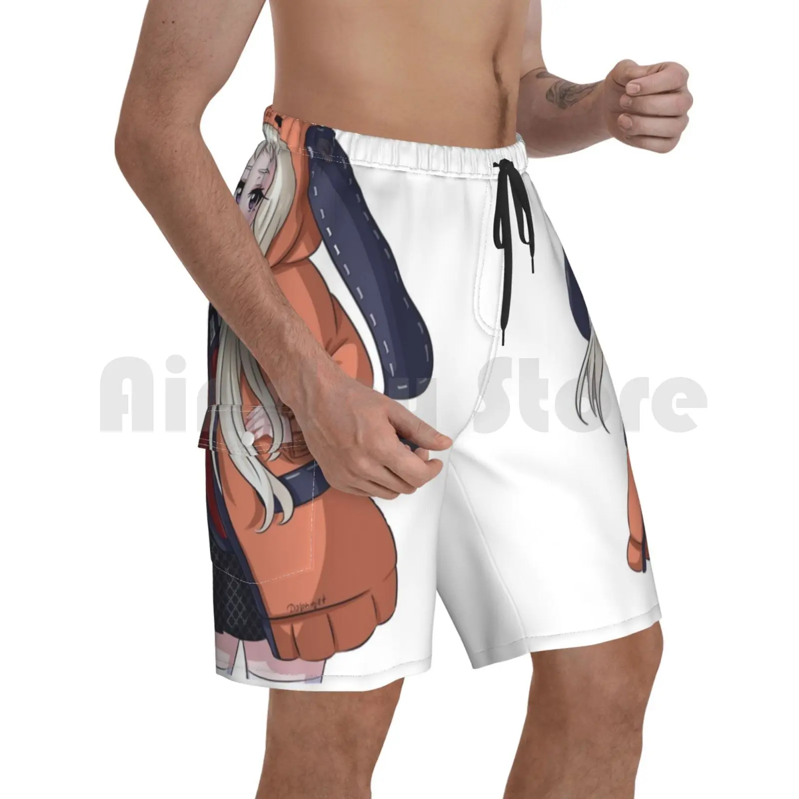 

Пляжные шорты Runa Icon Cool Chill Vibes, альтернативные Уникальные Модные Цветные аниме шорты камилаз