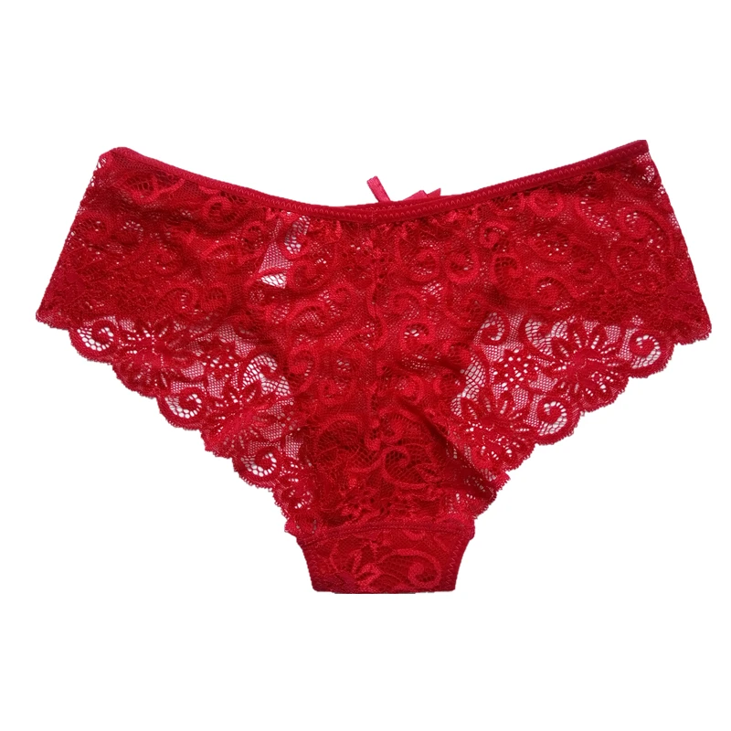 Со средней талией женские трусики полный кружевное воздушное страстное нижнее