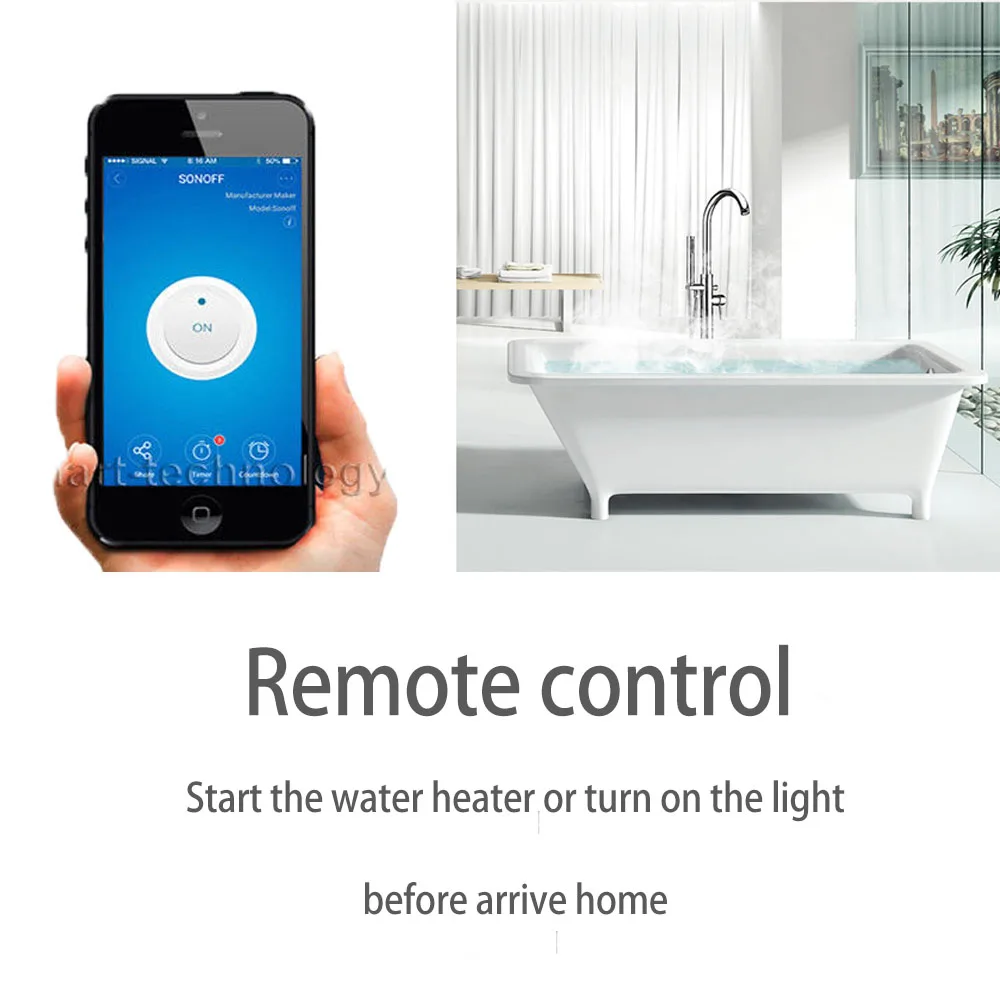 SONOFF S26 WiFi умная вилка EU US UK CN AU автоматический домашний пульт дистанционного