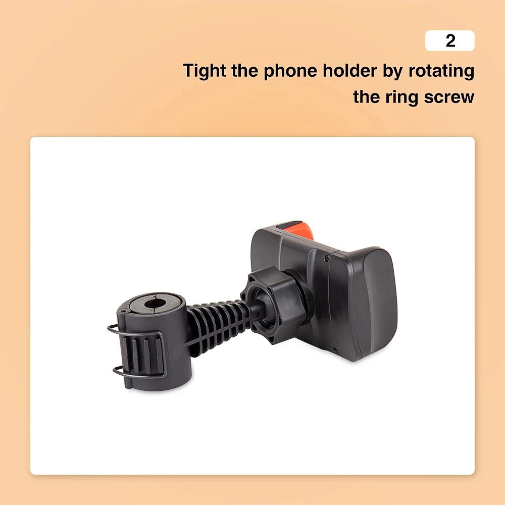 DRECURN Phone Clip Adjustable Clamp Bracket Tripod Stand Extended Fit 3.5-5.7inch Mobile For | Электроника