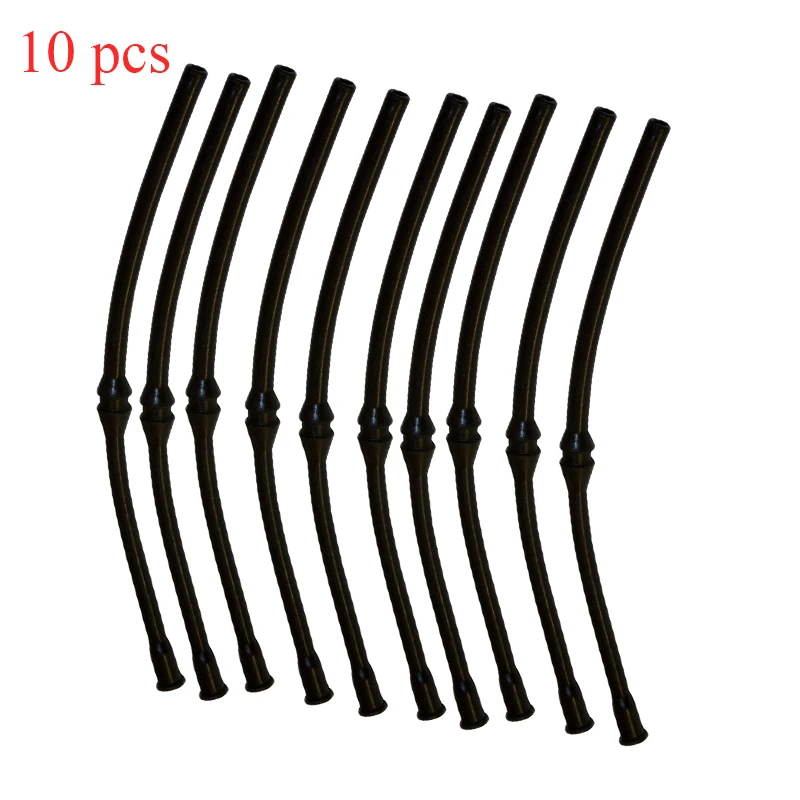 Топливные Шланги 10 шт. шланг для топливной трубы черная линия 4500 5200 5800 45cc 52cc 55 см