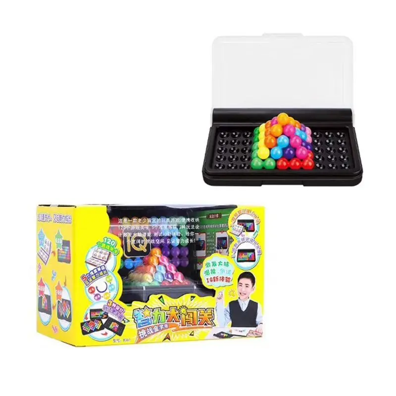 

Pyramid Smart Games IQ Puzzler Intelligence Challenge Educational Toy Portable Building Logic Cognitive Skill Puzzle