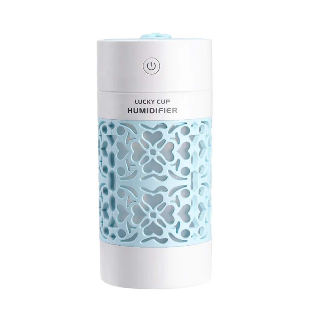 250 мл емкость увлажнитель воздуха для дома и автомобиля полый резной ультра-тихий