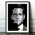 Вдохновляющий фильм-актер Зеркало MT646, Картина на холсте, Постер и принты для гостиной, домашний декор