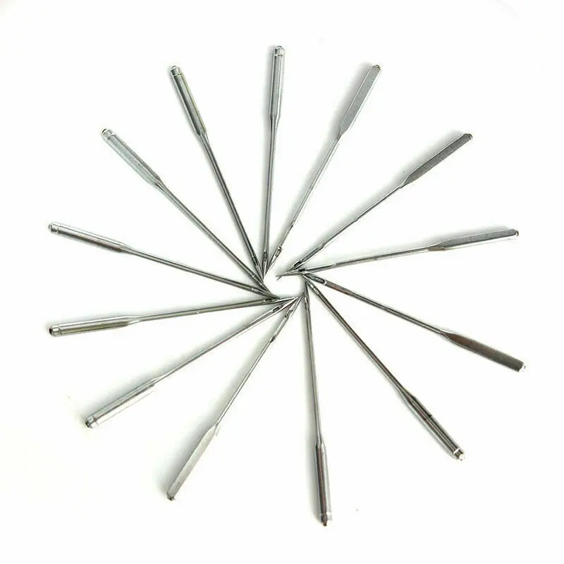50 Pcs /Set Household Silver Sewing Machine Needles Assorted Home 11/75 12/80 14/90 16/100 18/110 | Дом и сад
