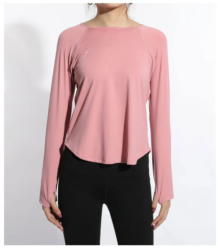 Размера плюс S-4XL спортивные топы для тренажерного зала женская футболка фитнеса