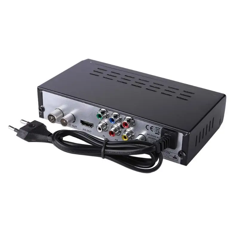DVB-T/T2 ТВ приемник 3D цифровое видео наземное HD 1080P телеприставка ЕС